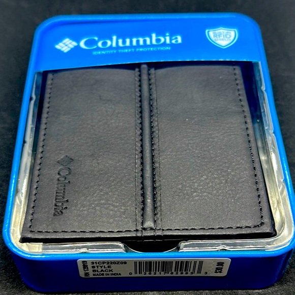 Columbia leather wallets for men - Picture 1 of 4